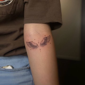 Skrzydła Anioła Tatuaż