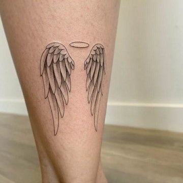 Skrzydła Anioła Tatuaż
