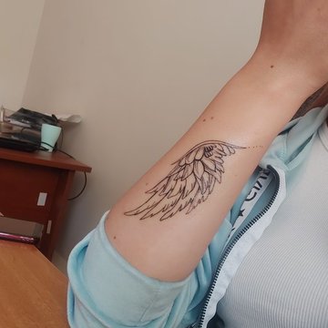 Skrzydła Anioła Tatuaż