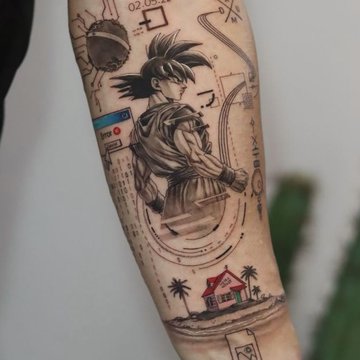 Dragon Ball Tattoo