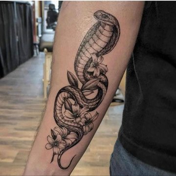 Tatuaż Kobra