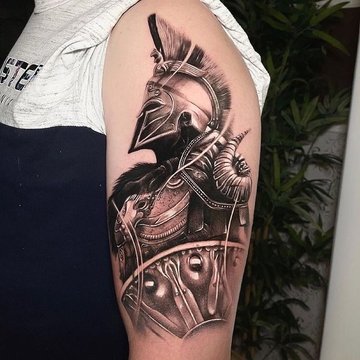 Tatuaż Wojownik