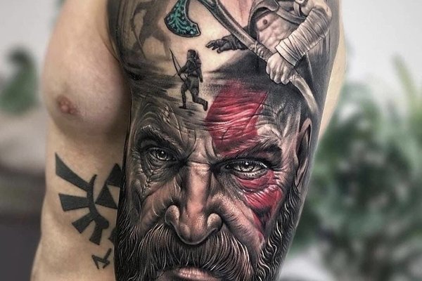 Tatuaż Wojownik