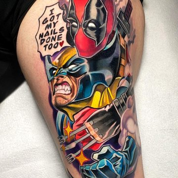 Tatuaż Deadpool