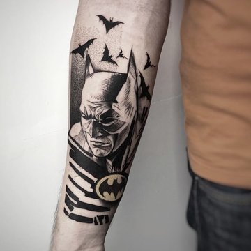 Tatuaż Batman