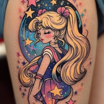 Tatuaż Sailor Moon