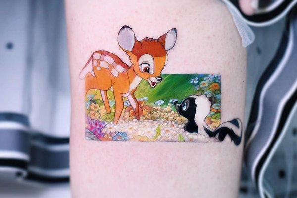 Tatuaż Bambi