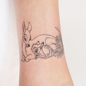 Tatuaż Bambi