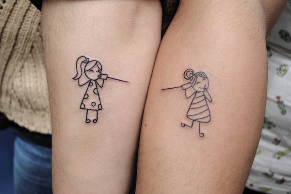 Najlepsze Pomys y Na Tatua e Dla Przyjaci Symbolika Przyja ni 