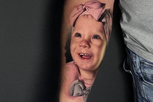Tatuaż Portret Dziecka