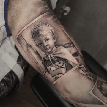 Tatuaż Portret Dziecka