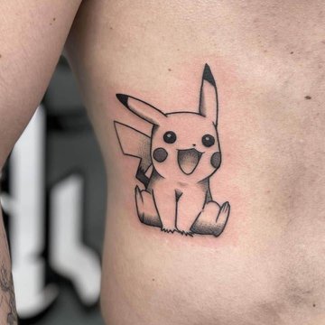 Tatuaż Pikachu
