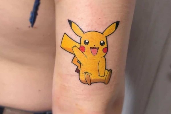 Tatuaż Pikachu