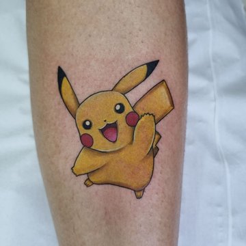 Tatuaż Pikachu