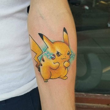 Tatuaż Pikachu