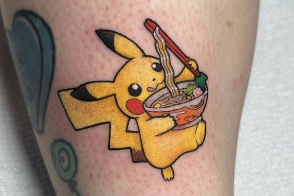 Tatuaż Pikachu
