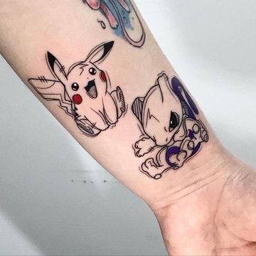 Tatuaż Pikachu