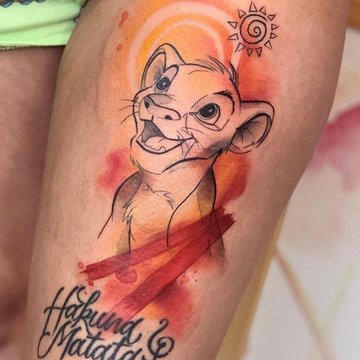 Simba Tatuaż