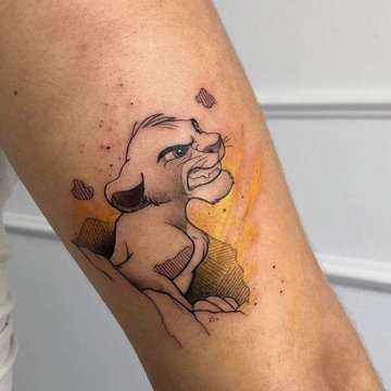 Simba Tatuaż