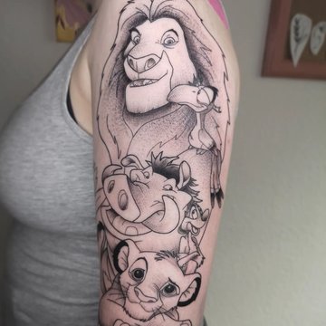 Simba Tatuaż