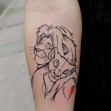Simba Tatuaż
