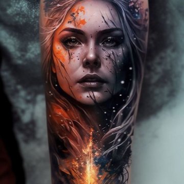 Sieci neuronowe tatuażu