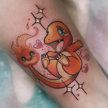 tatuaż Pokémon znaczenie wzór
