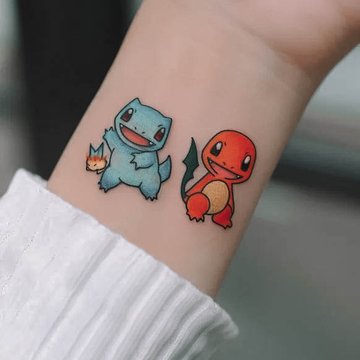 tatuaż Pokémon znaczenie wzór