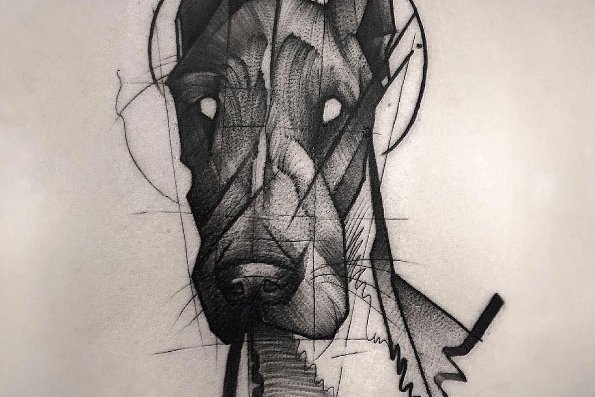 Szkice tatuażu sketch