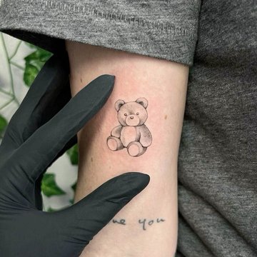 tatuaż Miś znaczenie wzór
