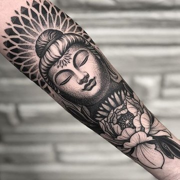 Tatuaż "Budda"