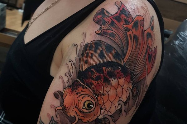 Tatuaż karp