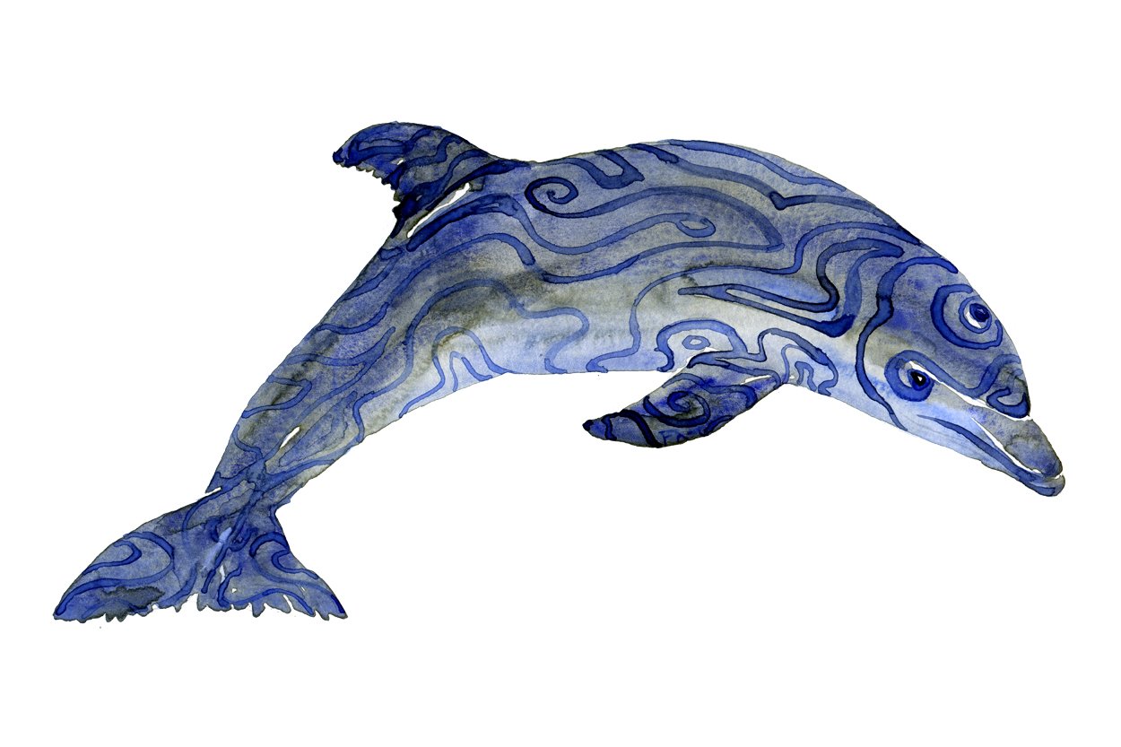 Tatuaż delfin