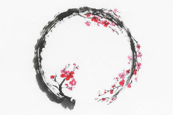 Szkice tatuażu „Sakura”