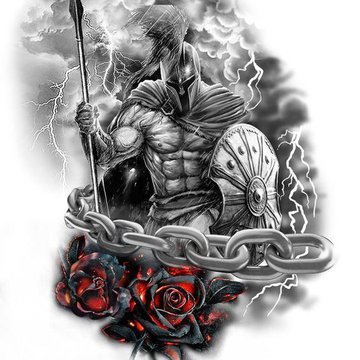 Tatuaż gladiator