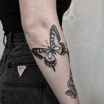 Tatuaż Czarno-Biały