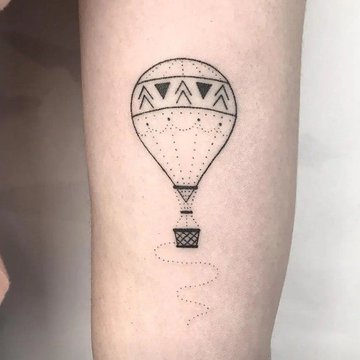 Tatuaż balon