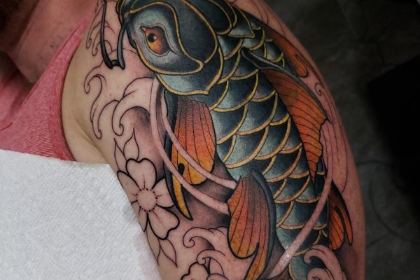 Tatuaż karp