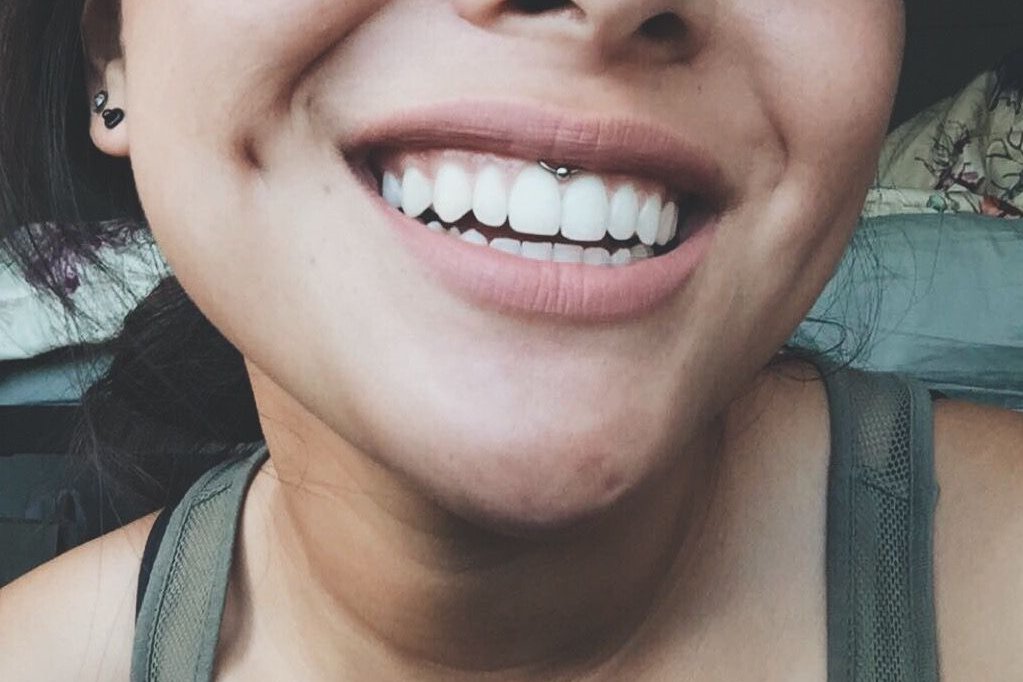 Piercing smiley