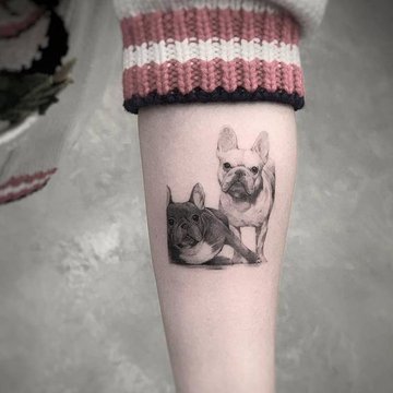 Tatuaż "Bulldog"