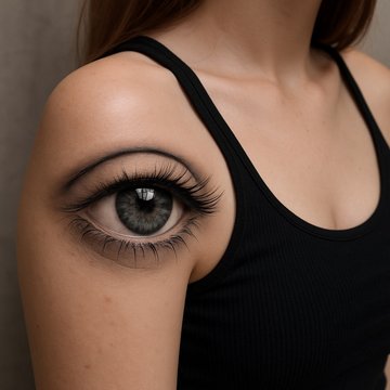 Tatuaż Oko 3D