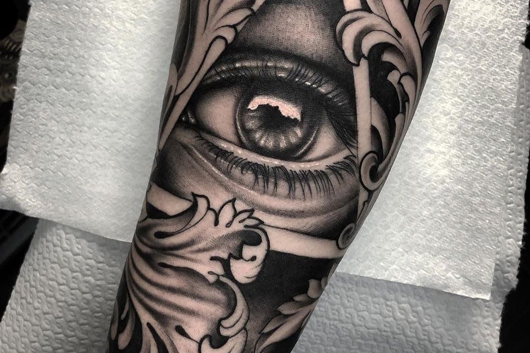 Szkic tatu baroque