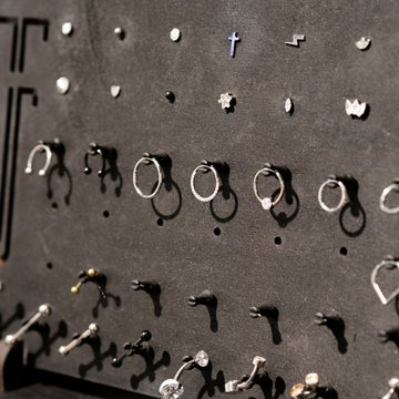 Biżuteria typu hoop do Orbital Piercingu