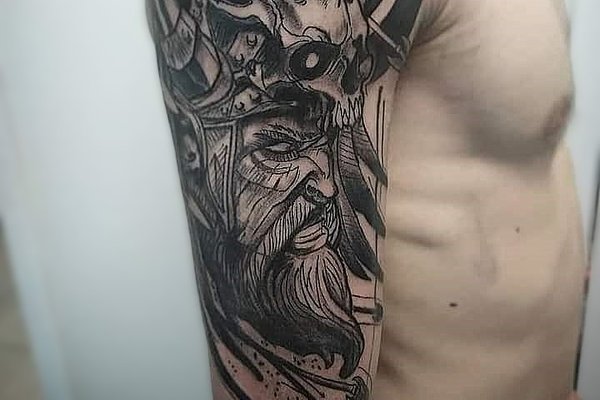 Symbol Welesa na ramieniu