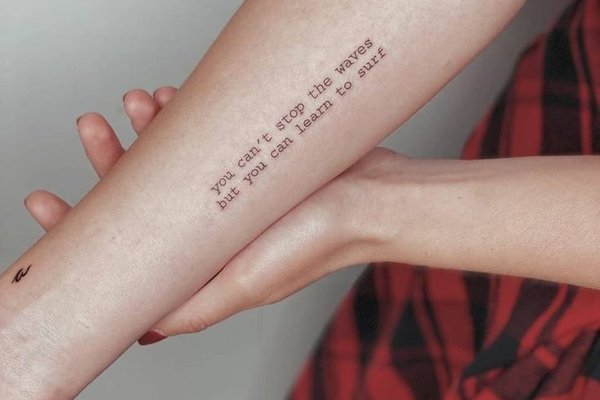 tatuaż symbolizujący dążenie do wewnętrznego spokoju