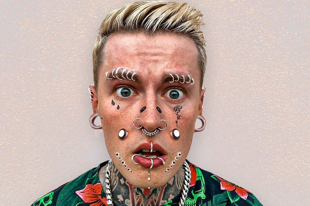 Piercing twarzy
