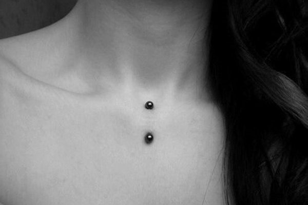 Piercing szyi