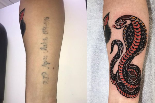 Korekcja i poprawienie nieudanegj tatuaży