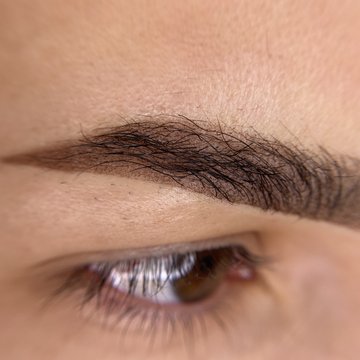 Makijaż permanentny brwi – Katowice, efekt pudrowy