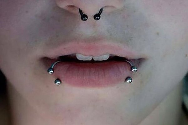 Piercing twarzy
